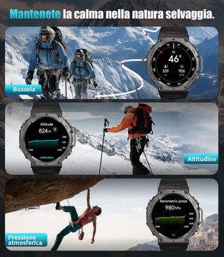 Smartwatch GPS, 70 Sports, 500mAh,  256mb, 200€