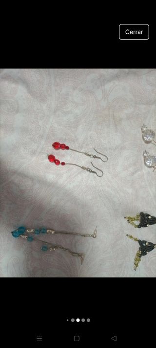 Pendientes largos