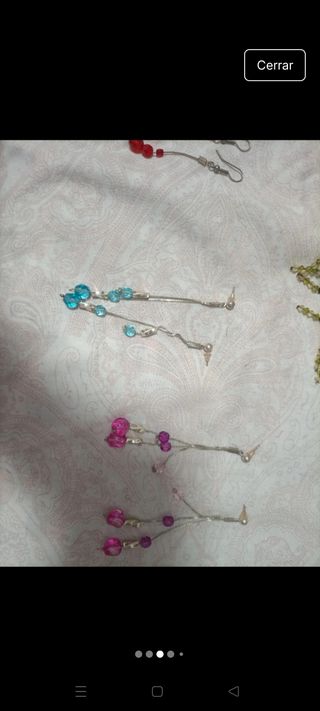 Pendientes largos