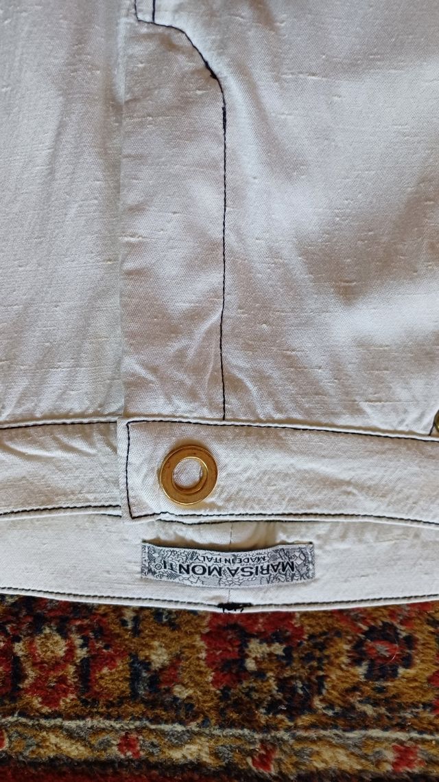 Gonna in seta marisa monti tg 48 ita