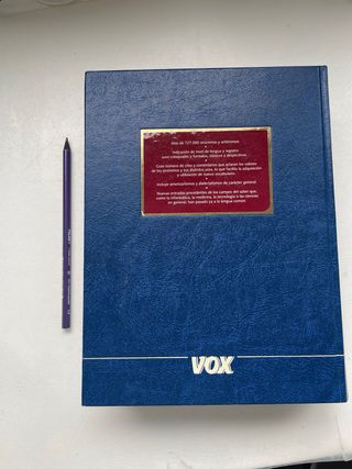 Vox Diccionario General Sinónimos Antónimos