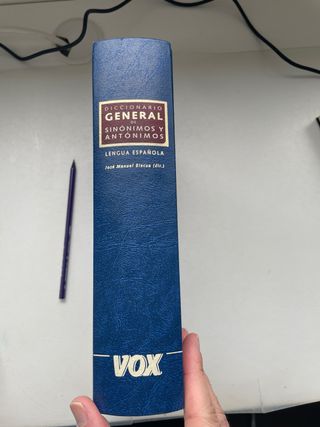 Vox Diccionario General Sinónimos Antónimos
