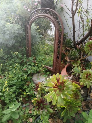 ESPEJO MIMBRE VINTAGE