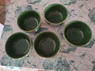 5 tazas Passport de porcelana vintage