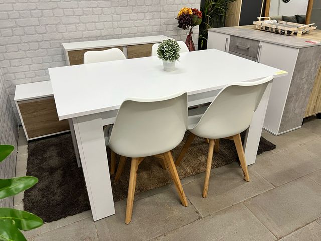 MESA DE COMEDOR MADERA TARA VARIOS COLORES