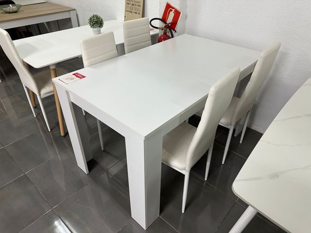 MESA DE COMEDOR MADERA TARA VARIOS COLORES