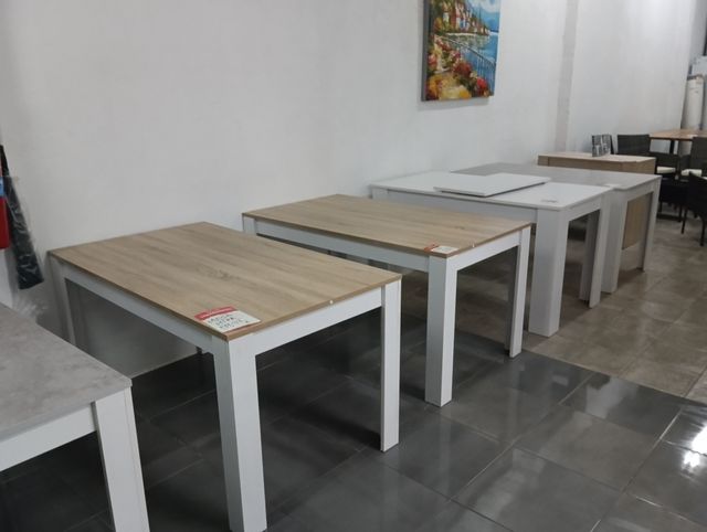 MESA DE COMEDOR MADERA TARA VARIOS COLORES