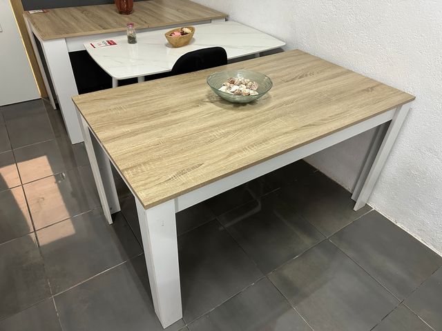 MESA DE COMEDOR MADERA TARA VARIOS COLORES
