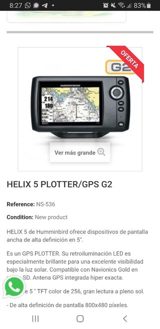Hummindbird Helix5 G2 GPS
