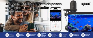 ALIMENTADOR AUTOMATICO PECES CON CAMARA Y CONTROL