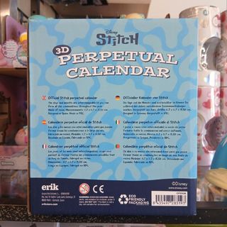 Calendario Perpetuo 3D Stitch-Disney 16x12x12cm