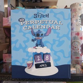 Calendario Perpetuo 3D Stitch-Disney 16x12x12cm