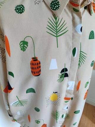 Vestido camisero Monki