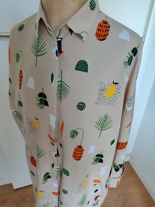 Vestido camisero Monki