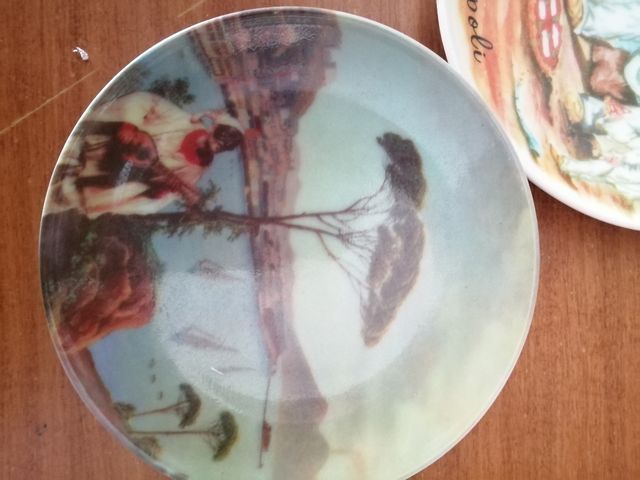 Piattini porcellana Napoli