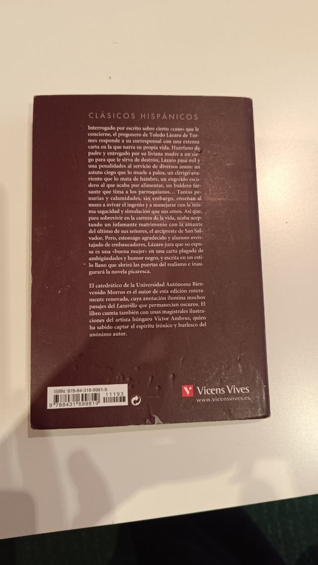 El Lazarillo De Tormes (ch N/e)