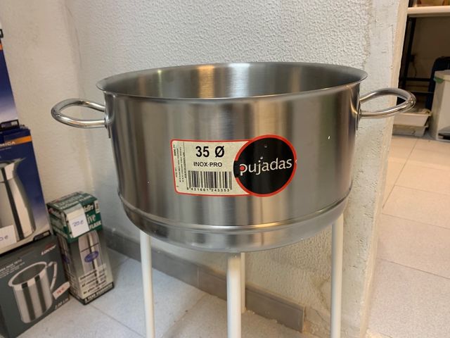 Olla chef profesional 28 cm acero inoxidable Fagor