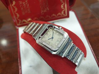 Cartier Santos Galbee 29x41 caja y papeles
