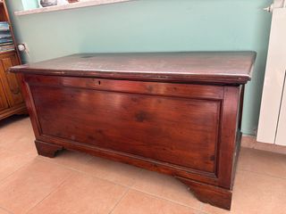 Cassapanca antica in legno