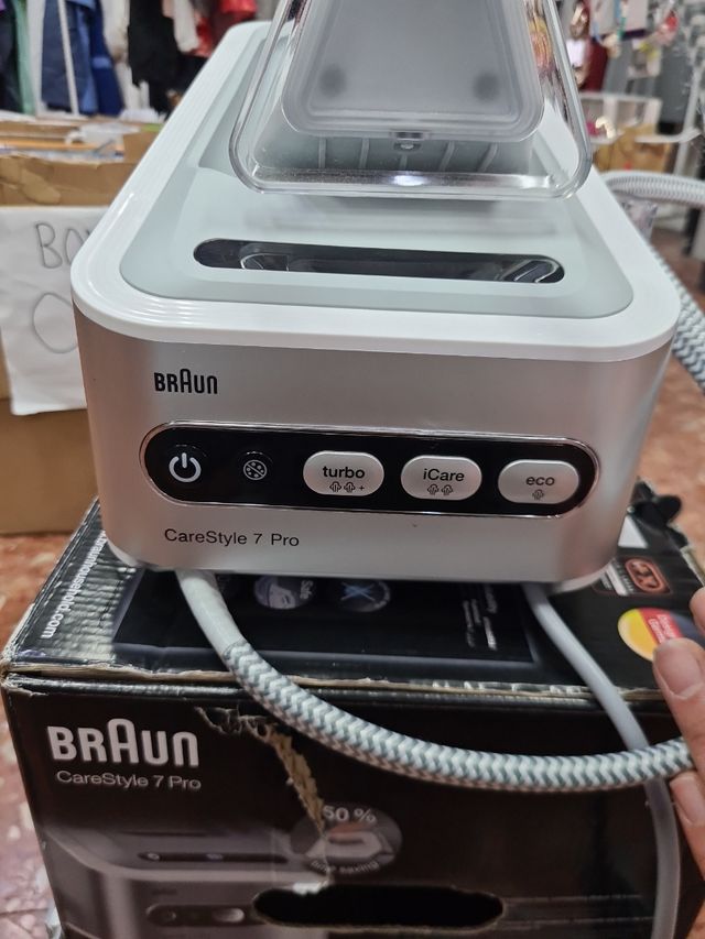 Centro Plancha  BRAUN carestyle 7 pro nueva