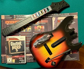 CHITARRA PER WII NINTENDO NUOVISSIMA MAI USATA