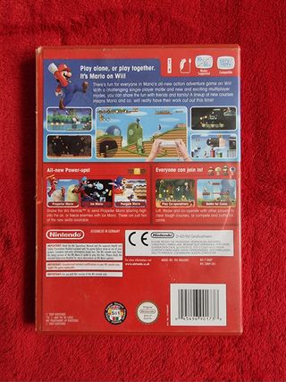 Wii New Super Mario Bros 
