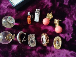 Pendientes vintage bisuteria