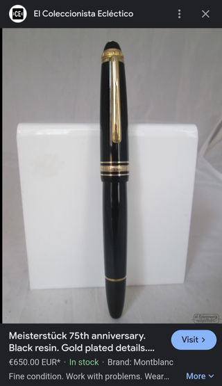 Montblanc boligrafo 