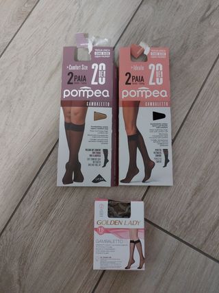 6 Paia di Gambaletti Nuovi Impacchettati