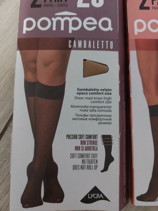 6 Paia di Gambaletti Nuovi Impacchettati