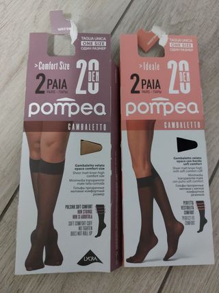 6 Paia di Gambaletti Nuovi Impacchettati