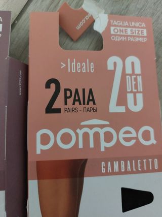 6 Paia di Gambaletti Nuovi Impacchettati