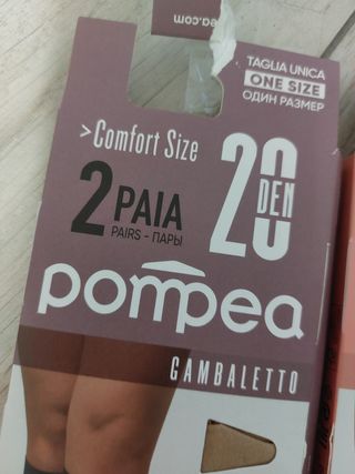 6 Paia di Gambaletti Nuovi Impacchettati