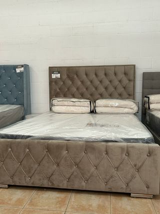 Cama 135x190 Matrimonial + CABECERO ! 