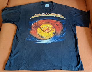 Camiseta Gamma Ray Land of the free tour 95 de segunda mano por 60