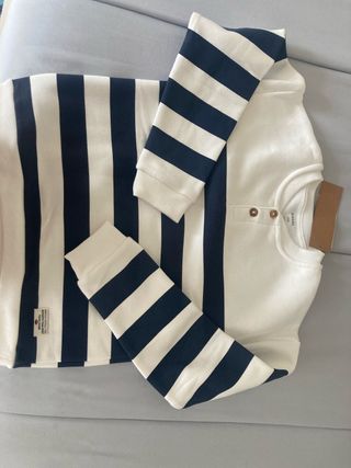 Sudadera rayas niño