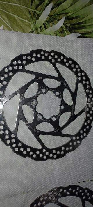 Discos de freno Shimano diámetro 160mm 6 tornillos
