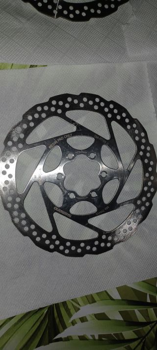 Discos de freno Shimano diámetro 160mm 6 tornillos