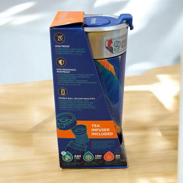 Vaso térmico de café 400ml Quokka Blue Jungle