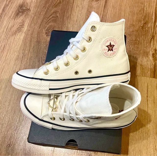 Converse talla 36.5 blancas nuevas