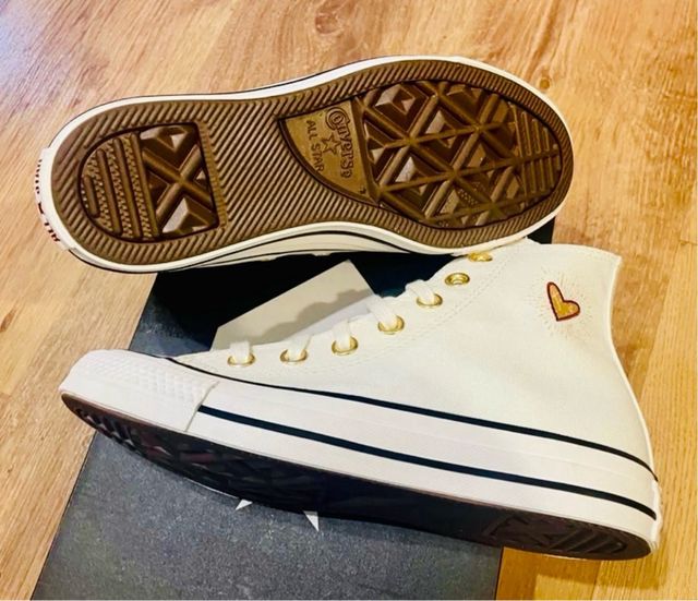 Converse talla 36.5 blancas nuevas