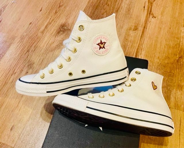 Converse talla 36.5 blancas nuevas