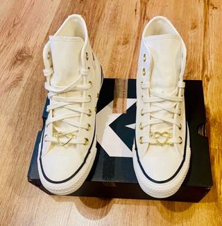 Converse talla 36.5 blancas nuevas
