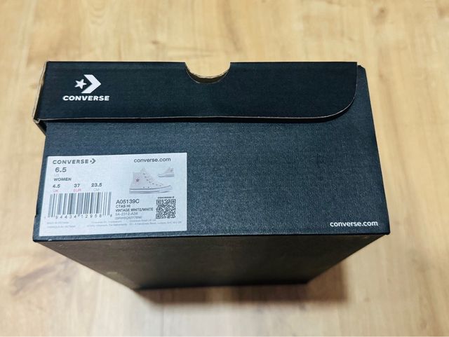 Converse talla 36.5 blancas nuevas