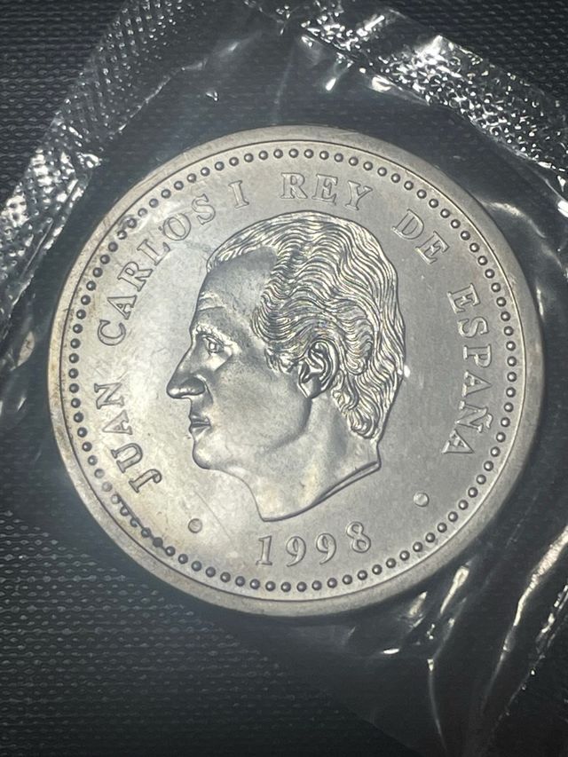 MONEDA DE PLATA año 1998 2000 pesetas
