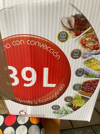 Horno Munlinex de 39 L