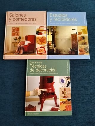 Lote  Libros de Decoración