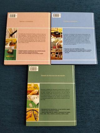 Lote  Libros de Decoración
