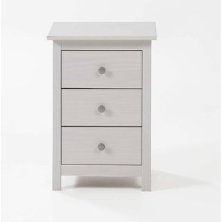 MESITA NOCHE BLANCA MADERA.NUEVO.INDIAN MOBEL