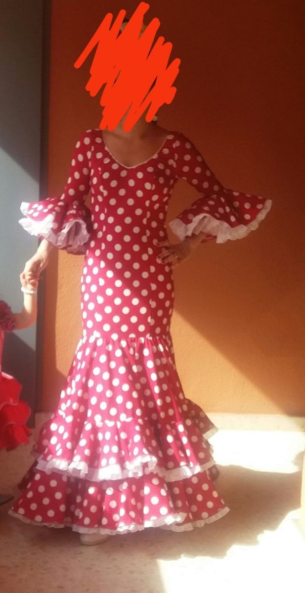 Traje flamenca vestido